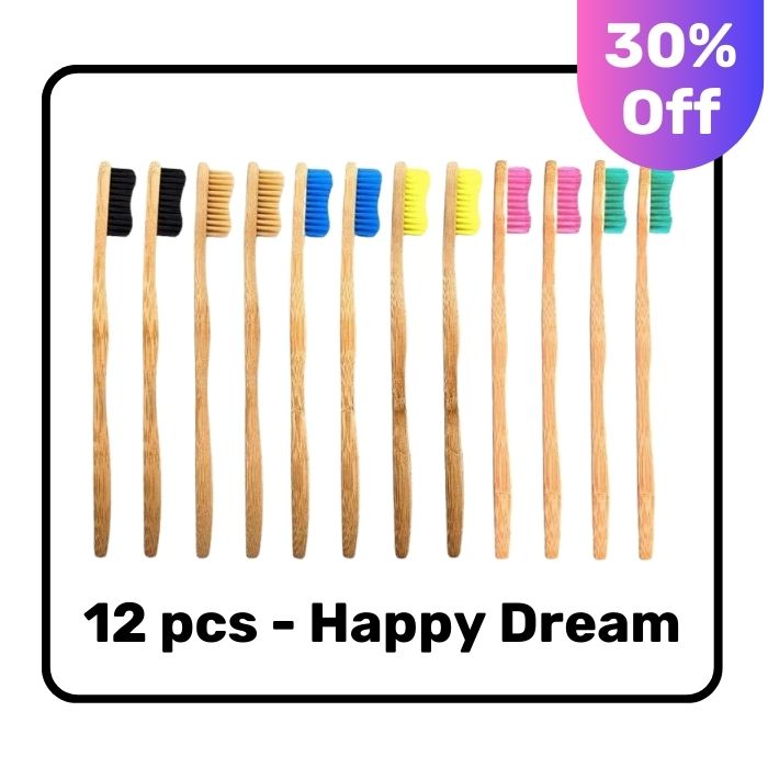 Bamboo Toothbrush: Adult Size