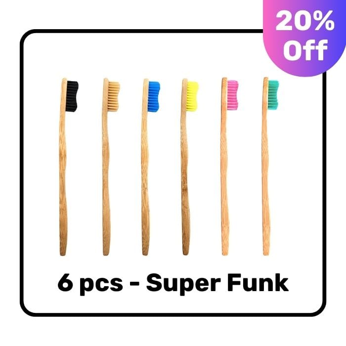Bamboo Toothbrush: Adult Size