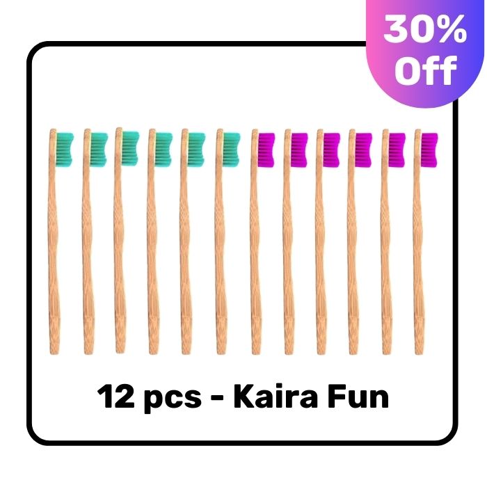 Bamboo Toothbrush: Kids Size