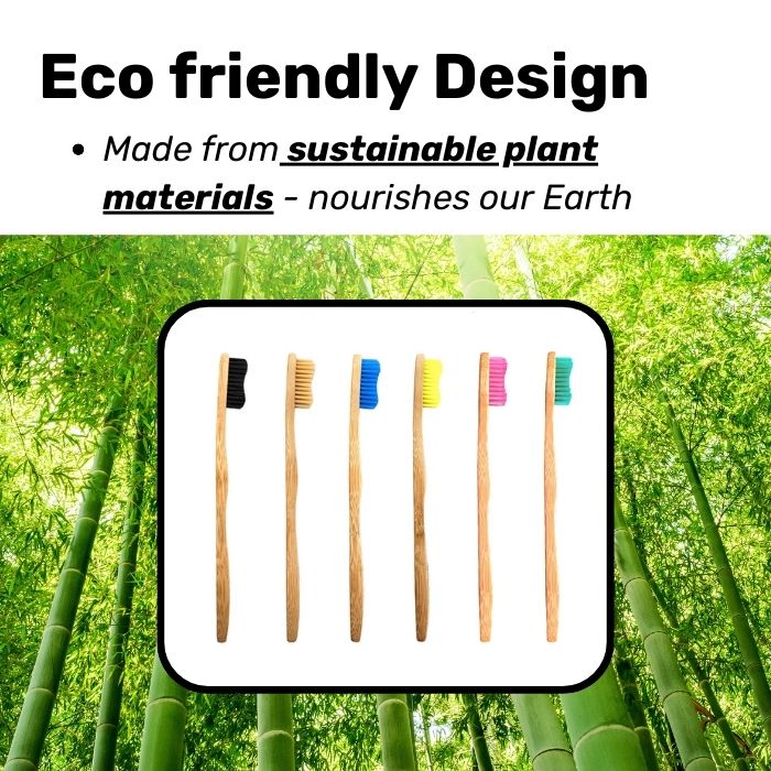 Bamboo Toothbrush: Adult Size