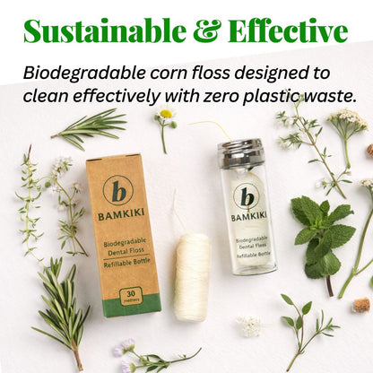 Eco Dental Floss Dispenser and Refills