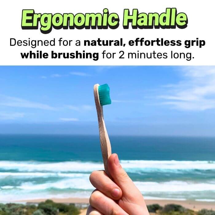 Bamkiki Bamboo Toothbrush: Adult Size