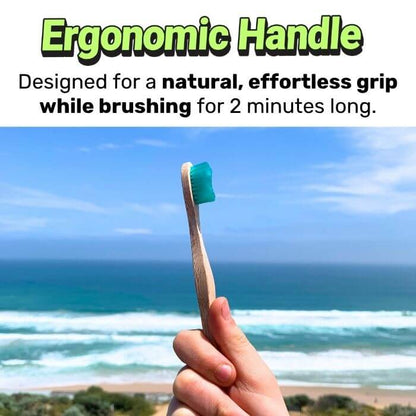 Bamkiki Bamboo Toothbrush: Adult Size
