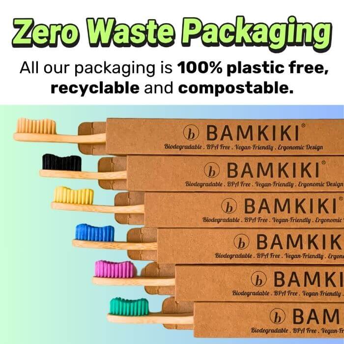 Bamkiki Bamboo Toothbrush: Adult Size